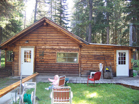 My family's cabin - 1 mile north of Yellowstone Park